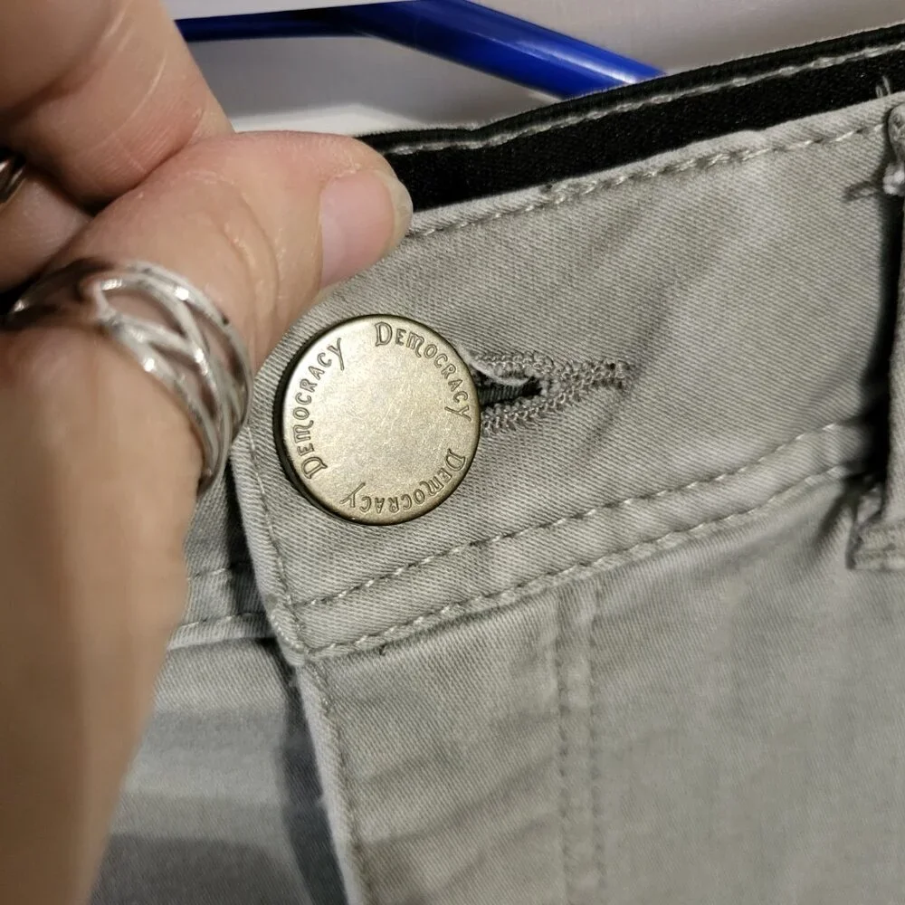 WOMANS DEMOCRACY JEGGINGS SZ 12 - Picture 3 of 8